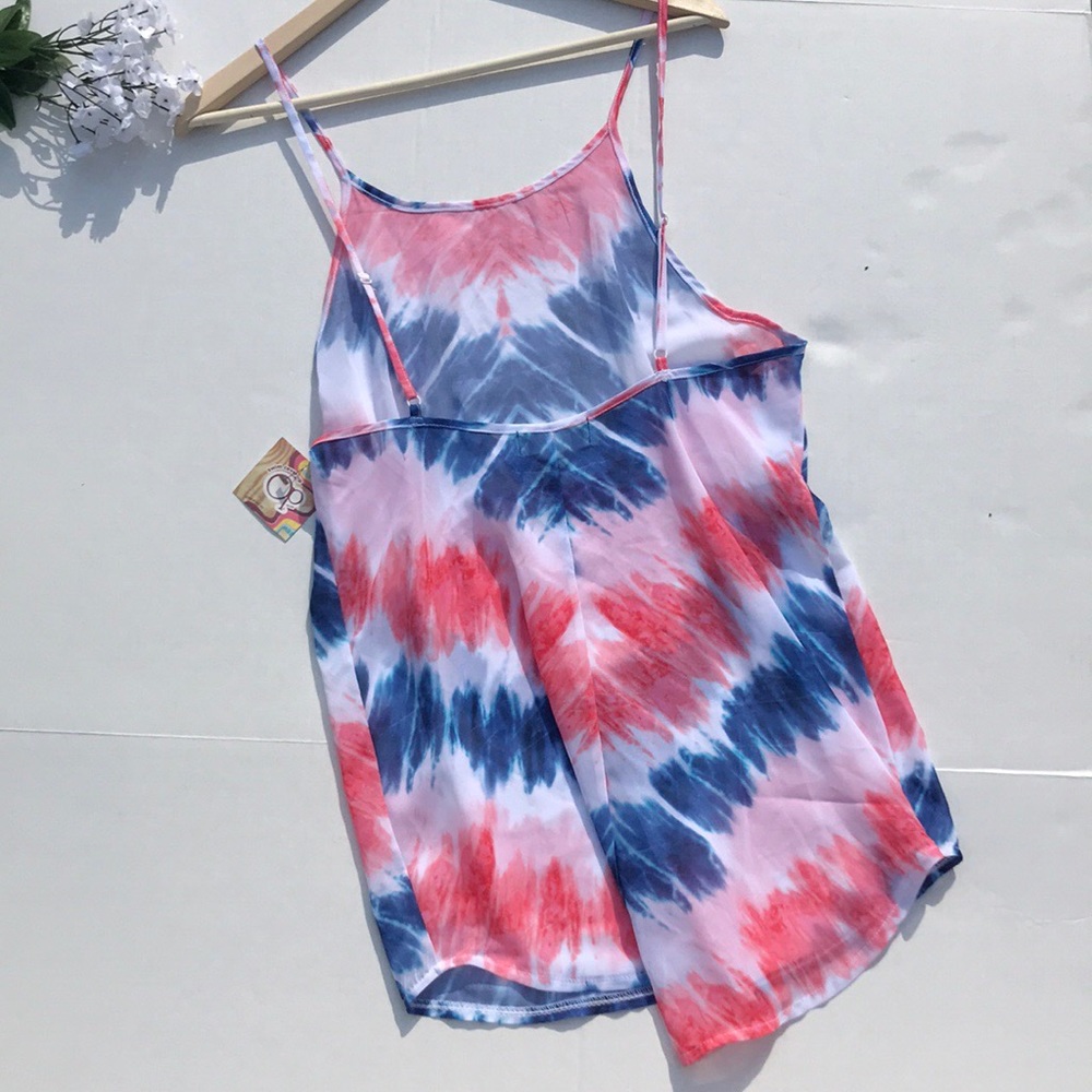 ❄️4/$18 OP  Tie Dye Swim Coverup - Picture 6 of 8